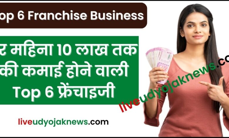 Top 6 Franchise Business In India Under 10 Lakhs