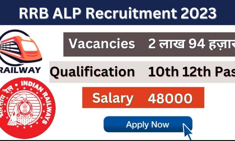 RRB ALP Recruitment 2023