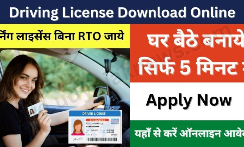 Driving Licence Online 2023