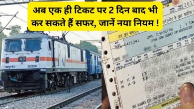 Indian Railway Train Ticket Latest Update