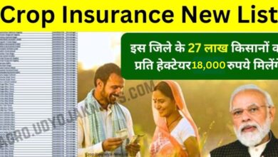 Crop Insurance New List