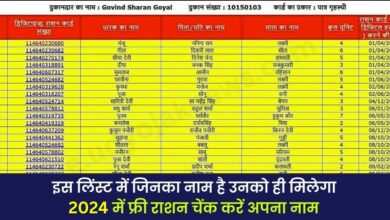 Ration Card New Update 2024